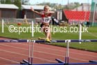 Womens under-20s 400 metres hurdles, North Eastern Track and Field Champs, Gateshead Stadium. Photo: David T. Hewitson/Sports for All Pics